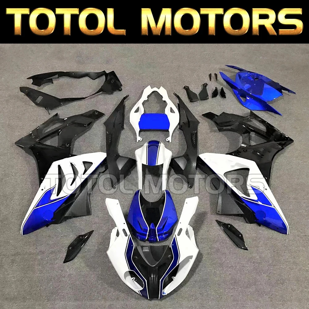 

Комплект обтекателей для мотоцикла, подходит для S1000rr 2009 2010 2011 2012 2013 2014, комплект кузова с синими и белыми текстурами из имитации углеродного...