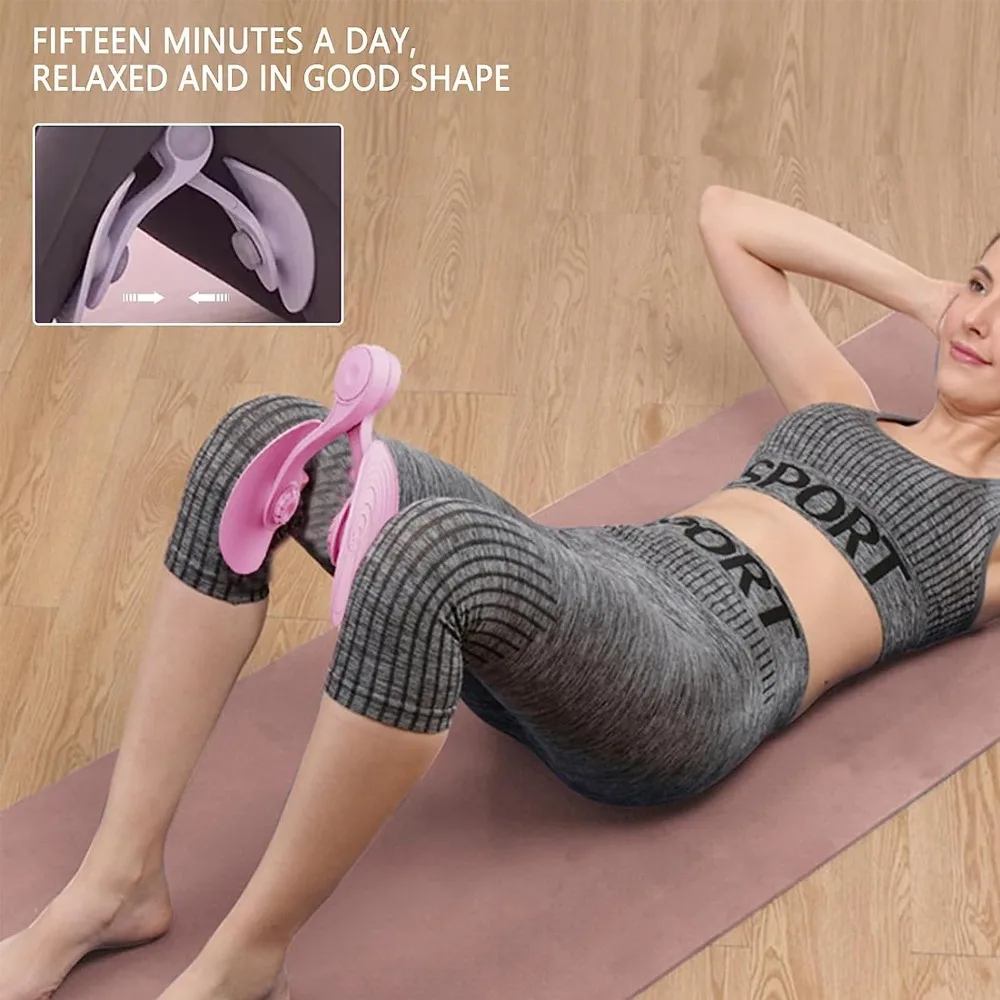 

Adjustable Angle Pelvic Floor Muscle Trainer Triangular Structure PP+TPR Yoga Hip Clip Securely Connected Pink/Purple/Blue