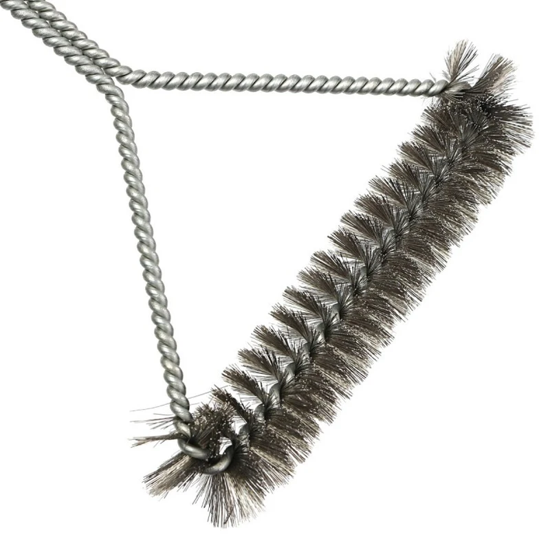 Barbecue Brush BBQ Grill Cleaning Brush Stainless Steel Wire Bristles Grill Cleaner BBQ with Handle Grilling Accessories