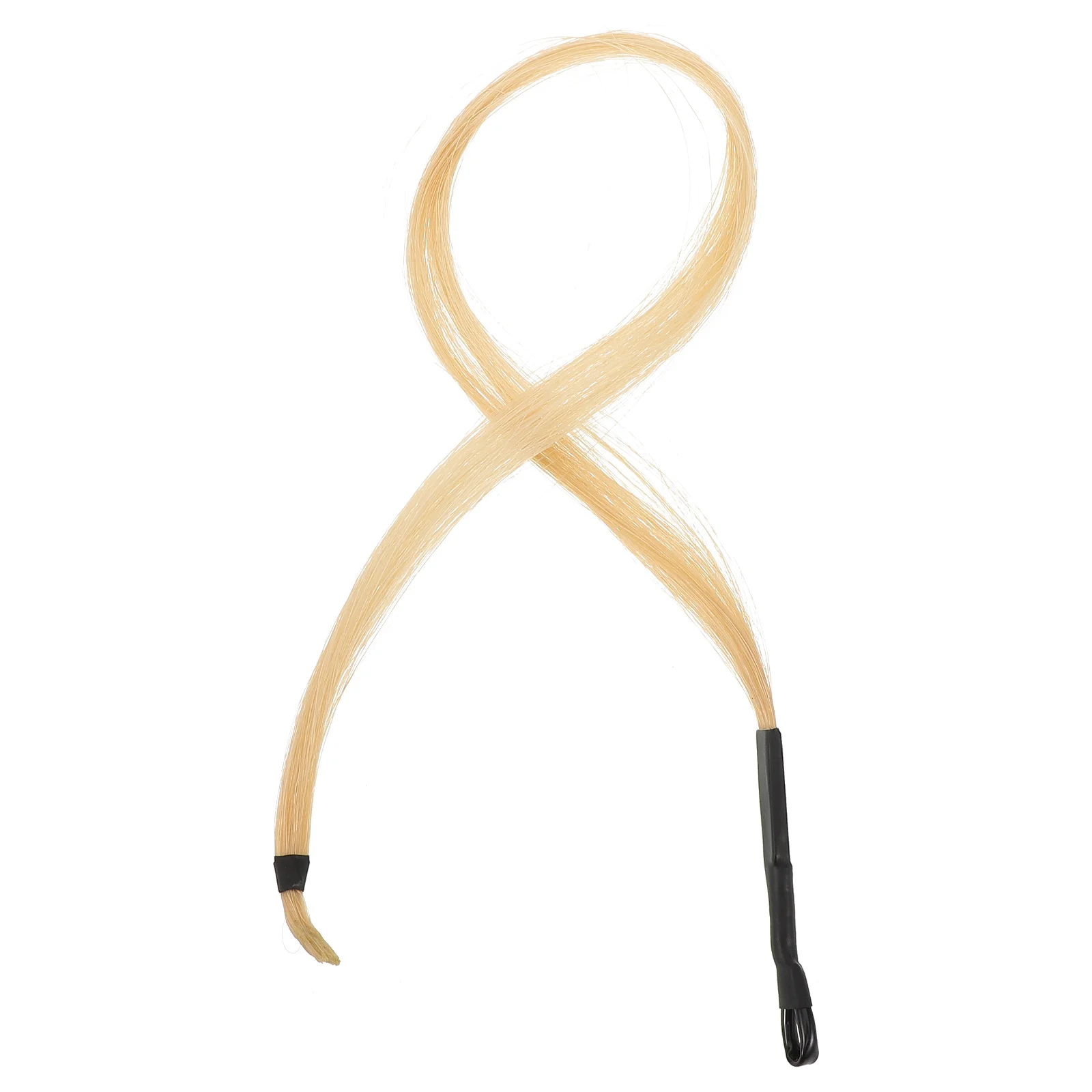 

Erhu Horse Tail Hair for Bow Supplies Spare Real Ponytail Cello Instrument Replacements Violin