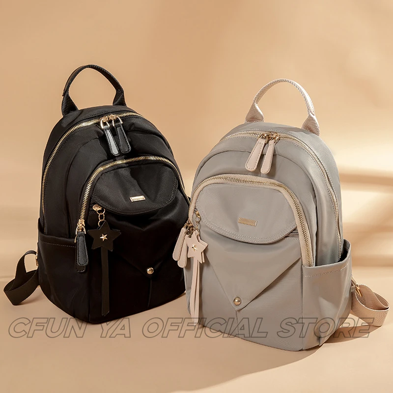 CFUN YA New Travel Backpack For Women High Quality Teenager Girls School Bag Oxford Korean Female Rucksack Mochila Shoulder Bags