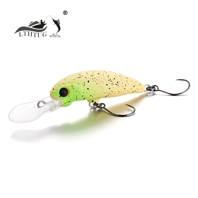 LTHTUG 2024 NEW TIMON BURI DR Minnow 40mm 2.6g Floating Fishing Lure For  Area Trout Atrificial Bait Perch Bass Sunfish LW121