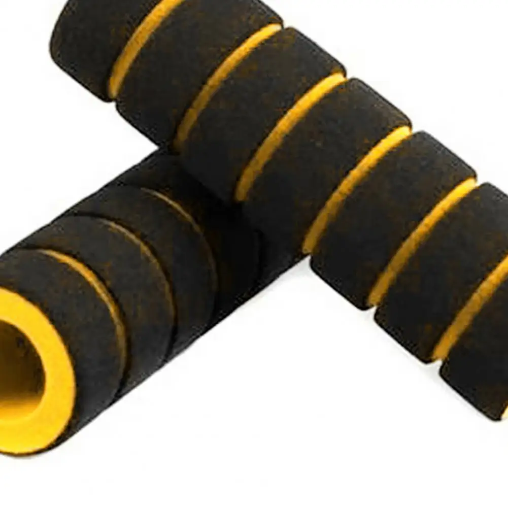 1 Pair MTB Bicycle Bike Non-Slip Soft Foam Handlebar Grip Cycling Riding Handle Covers Motorbike Rubber Grip Agarra El Mango