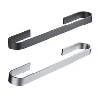 Space Aluminum Alloy Towel Holder Wall Mounted Towel Holder Towel Storage Shelf 1