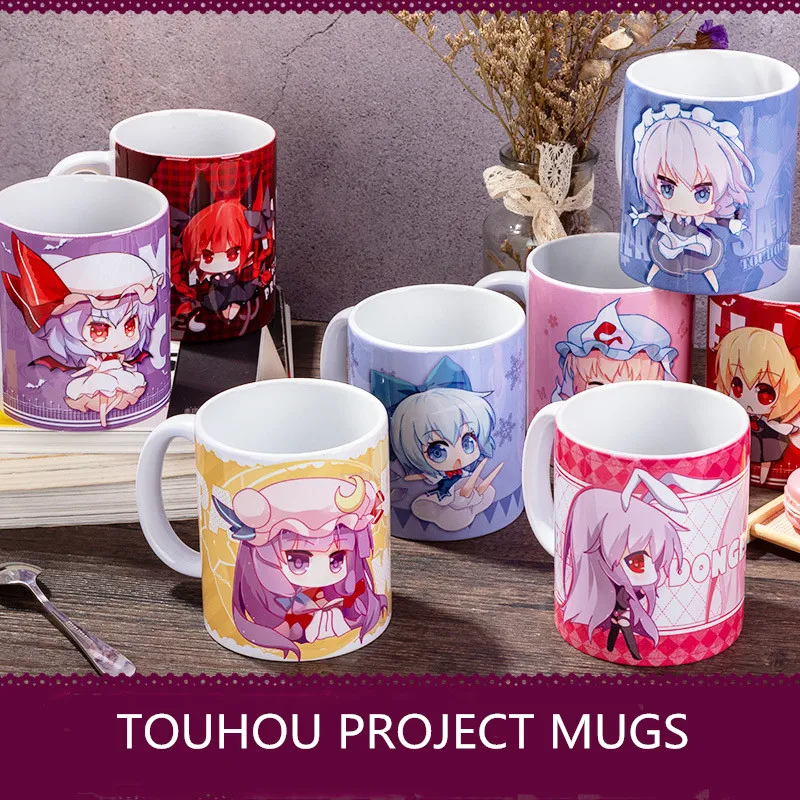 Touhou Project Anime Game Ceramic Mug Flandre Scarlet Remilia Cirno ...