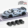 MJ 1:64 Mansory SF90 F9XX  Spider Diecast Model Car 4