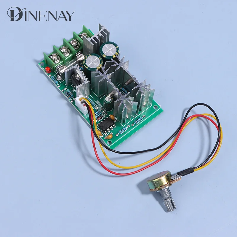 PWM DC10-60V 모터 속도 제어 조절기, 모터 속도 제어기 스위치, 전류 전압 조절기, 고전력 드라이브 모듈, 20A