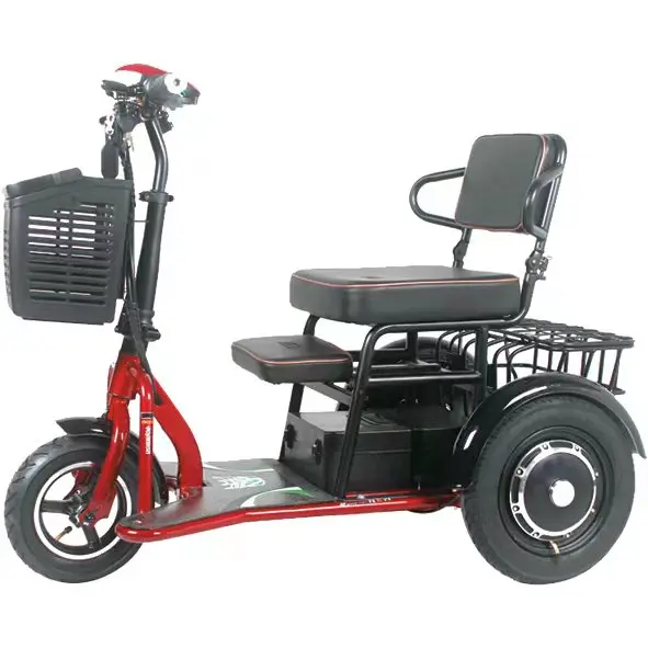 Aoyun Electric Tricycle Adult Elderly Leisure Scooter Small Household Mini Pickup 