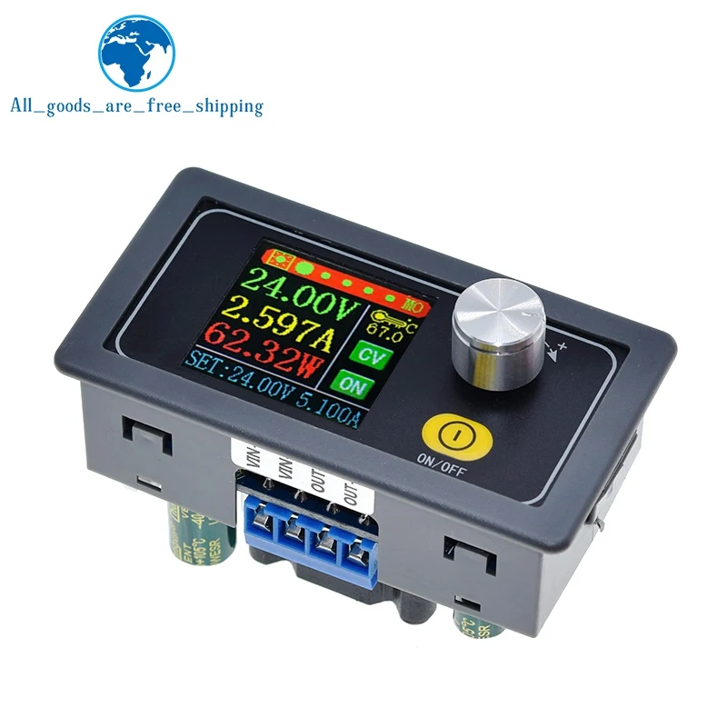 XYS3580 DC DC Buck Boost Converter TZT CC CV 0,6-36V 5A Power Modul Einstellbare Geregelte Labor Netzteil Variable
