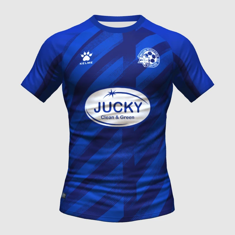 Israeli Premier League Men's Quick-drying T-shirt Sports Breathable Fashion Comfortable Casual Short-sleeved Jersey