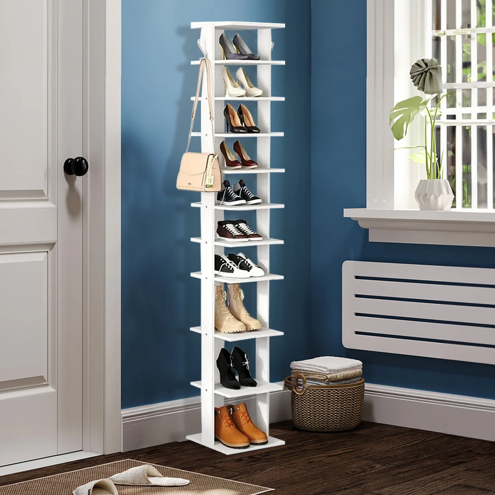 【Lifeideas】Contemporary 7/10-Tier Household Space Saving Shoe Rack for Entryway