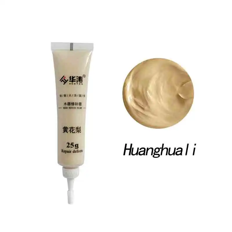 

Huanghuali Цветная Акриловая деревянная ремонтная краска для пола, заполняющая паста, ремонтная паста для мебели