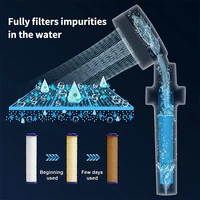 3/5/10 Pcs Shower Head Filter,Replacement Shower Head Cotton Filter Set Water Purification,Bathroom Accessories 2