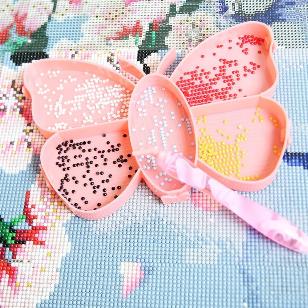 Butterfly Grid Drill Diamond Art Tray