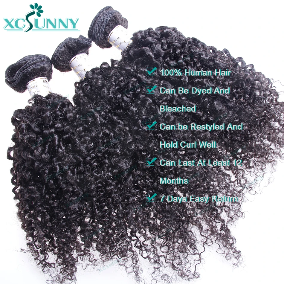 Kinky Curly Human Bundles Double Drawn Burmese Kinky Curly Weave Human Hair Weft Hair Extensions For Black Women