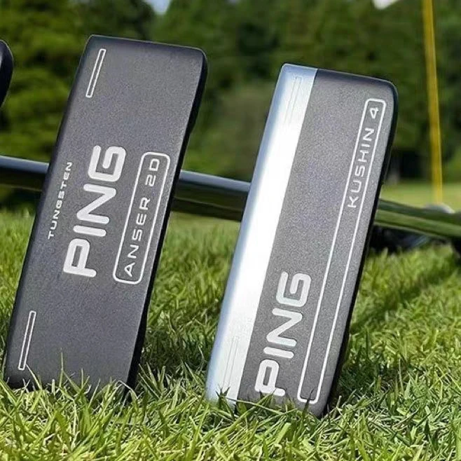 Ping Golf Club Golf Putter - Plated (for Men and Women) Ergonomic Alignment Design, Shock Absorption Technology Two-tone