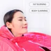 Portable Folding Steam Sauna Cabin Generator SPA Room Tent Box without Steamer for One or Two People Weight Loss Full Body 3