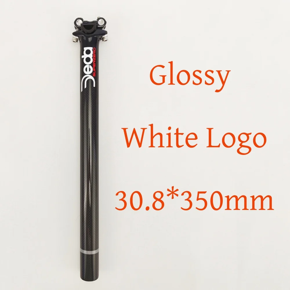 Carbon Fiber & Alloy Bike Seatpost with 0° Offset