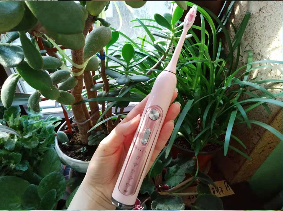 para Adultos Crianças Smart Timer Escova de