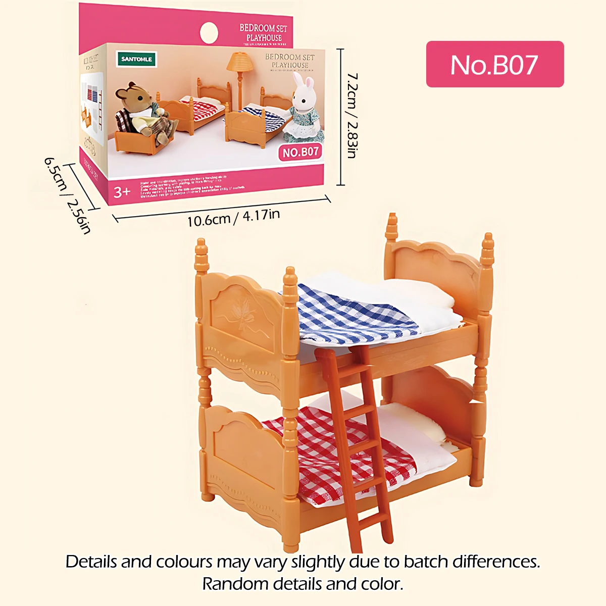 Miniaturmöbel 1:12 Puppenhaus Küche Wohnzimmer Schlafzimmer Set DIY Szene Puppe Spielen Dekoration Mädchen Spielzeug Haus Geschenk – Detail 12