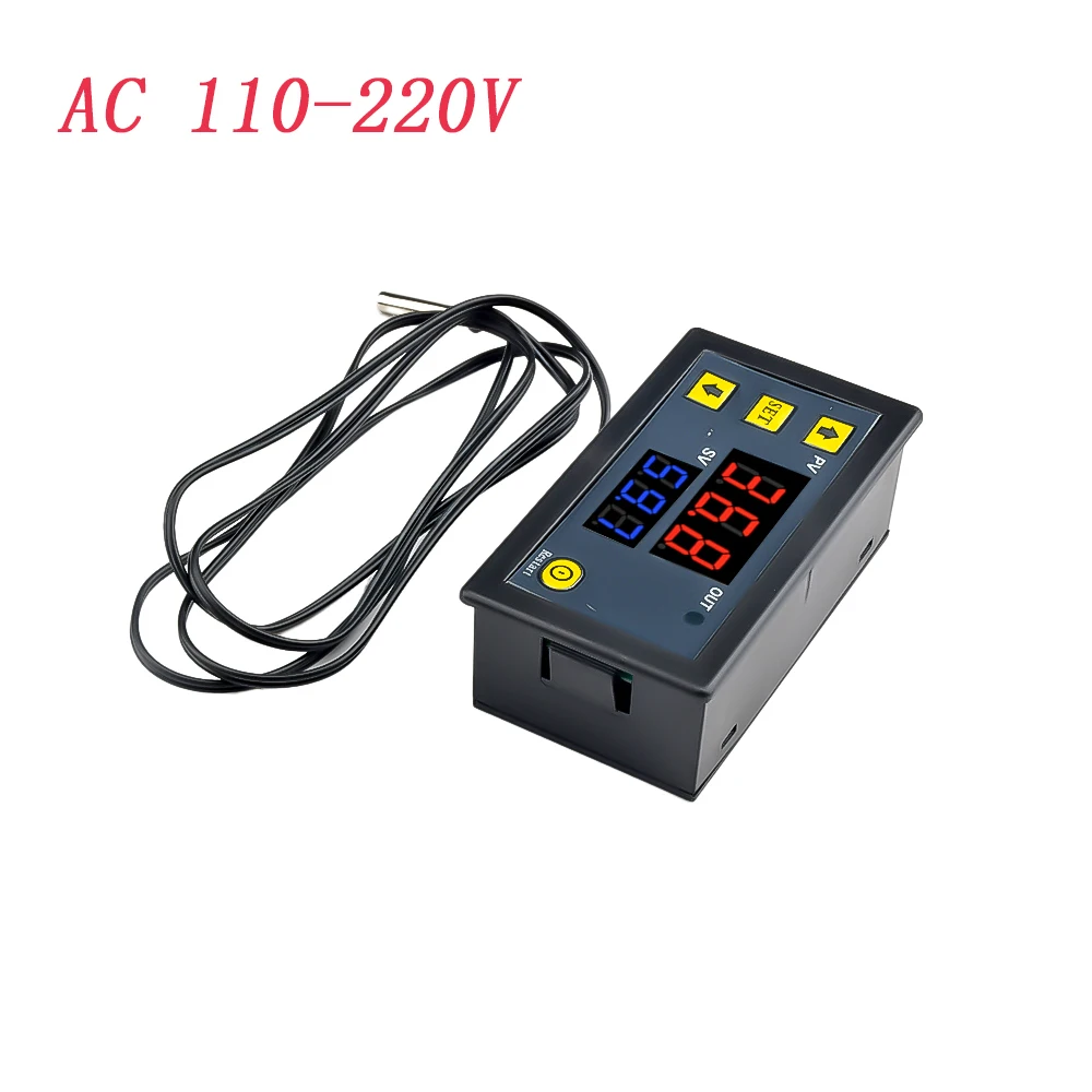 Plug In Thermostat AC 110-220V Micro-Computer Thermostat Temperature Controller Switch W/NTC Sensor Home Brewing Aquarium Temperature Control Plug In Thermostat AC 110-220V Micro-Computer Thermostat Temperature Controller Switch W/NTC Sensor Home Brewing Aquarium Temperature Control
