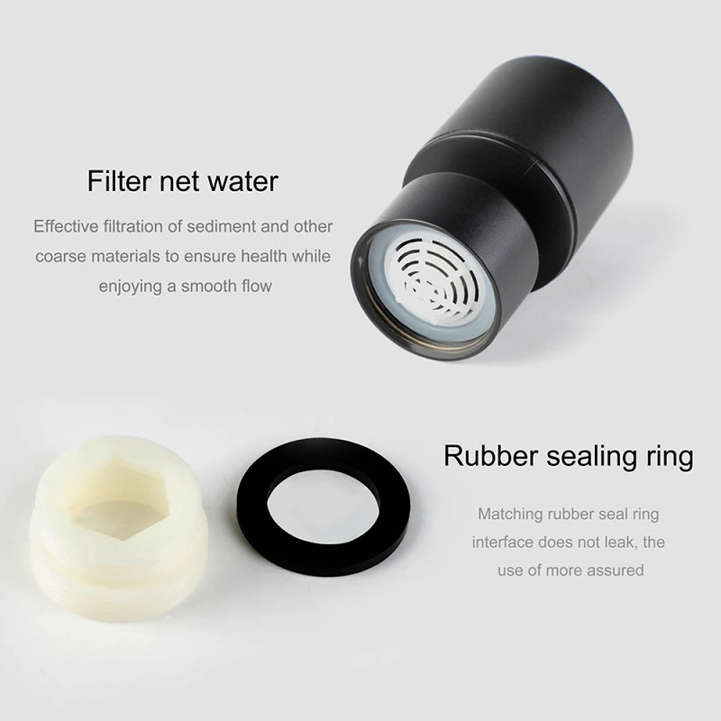 Faucet Aerator Kitchen Sink Faucet Kitchen Faucet 2 Mode Washbasin Faucet Nozzle 360&deg; Rotary Splashback Faucet Aerator Pressurized Aerator Bubbler