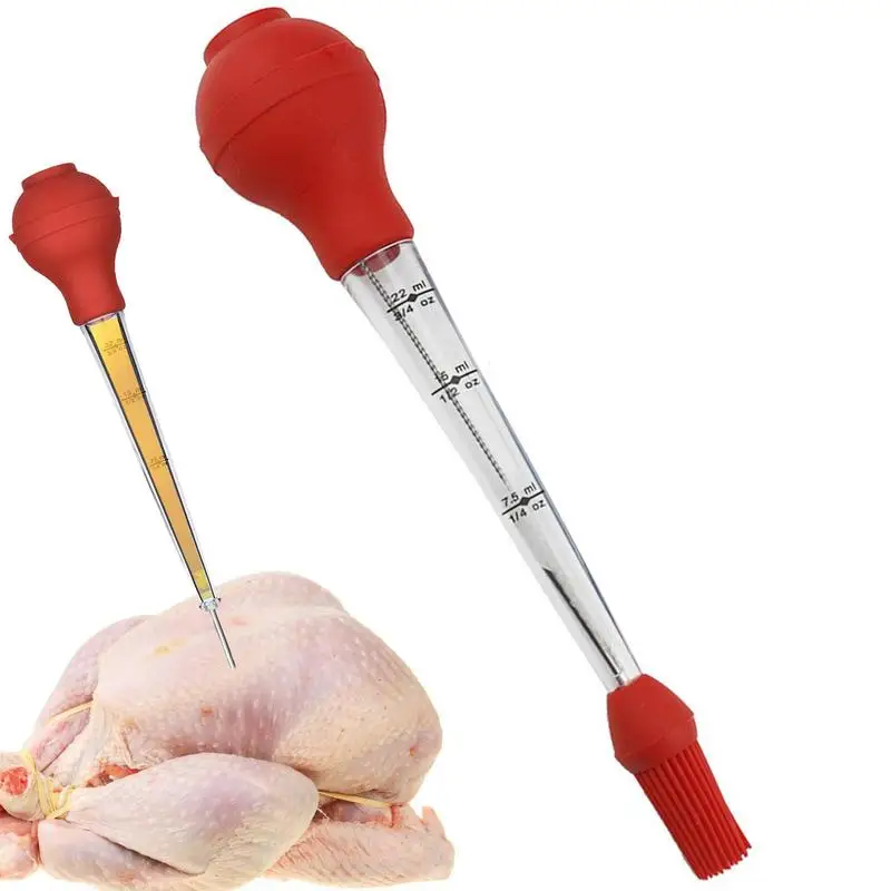 Turkey Baster Syringe Set Turkey Baster Syringe With Meat Injector