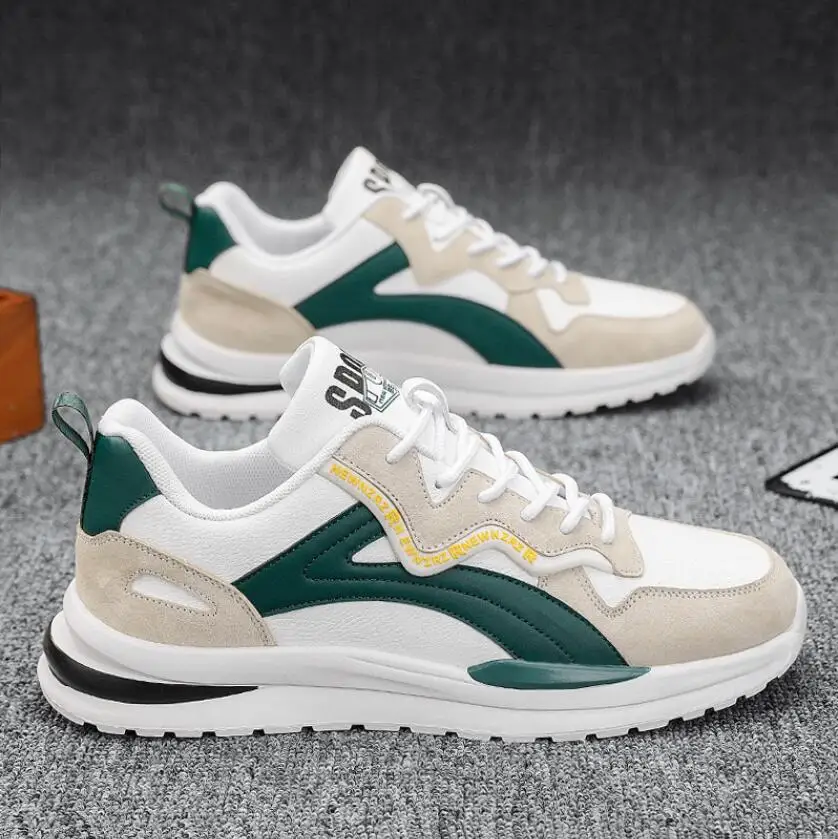 Leichte Herren Laufschuhe Mesh Freizeitschuhe Mit Schnürung_voghion.com