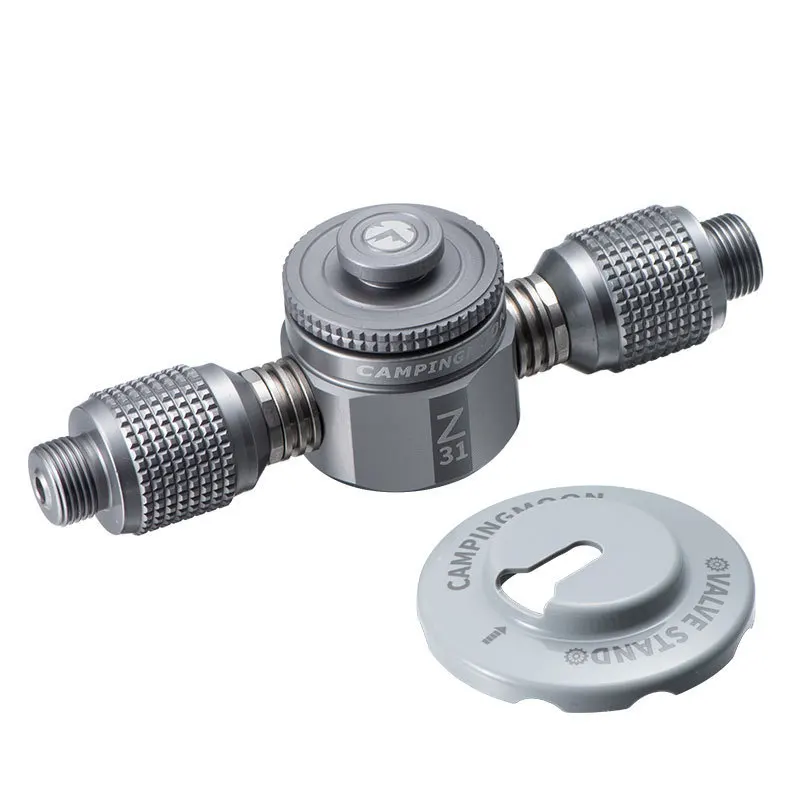 Alloy Gas Tank Adapter Campingmoon Z31 Gas Tank Stove Lamp Adapter One to Three Z36 gas refill adapter,gas tank converter,gas converter,gas tank adapter,gas adapter,butane adapter