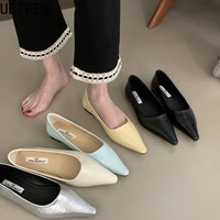 2025 Spring Slip On Women Loafer Shoes Fashion Shallow Party Wedding Prom Candy Color Female Flats Shoes 1