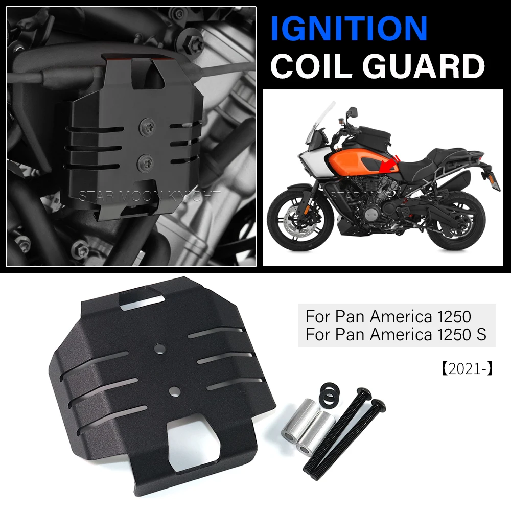 

Защитная крышка катушки зажигания CNC для RA1250S Pan America 1250 S Special 2021 2022-декоративная Защитная крышка 2 мм защита от вентиляции