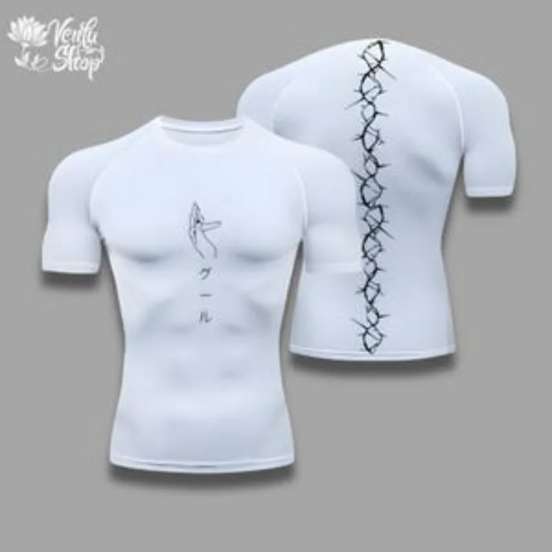 قميص ضغط | طوكيو غول، أنيمي، رياضة، ملابس رياضية،...