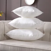 1pc Cushion Core Nonwoven Fabric Throw Pillows Core Slow Rebound Square Polyester  White 50X50cm  Home Decor Cushion Insert 1