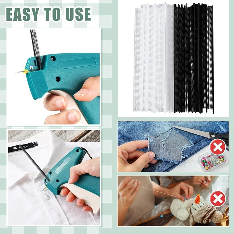 Micro-Tagging Gun Fasteners Kit 0.13Inch Tag Gun Refills 0.18Inch Fine Tagging Barb 0.21In Fasteners For Stitch Tag