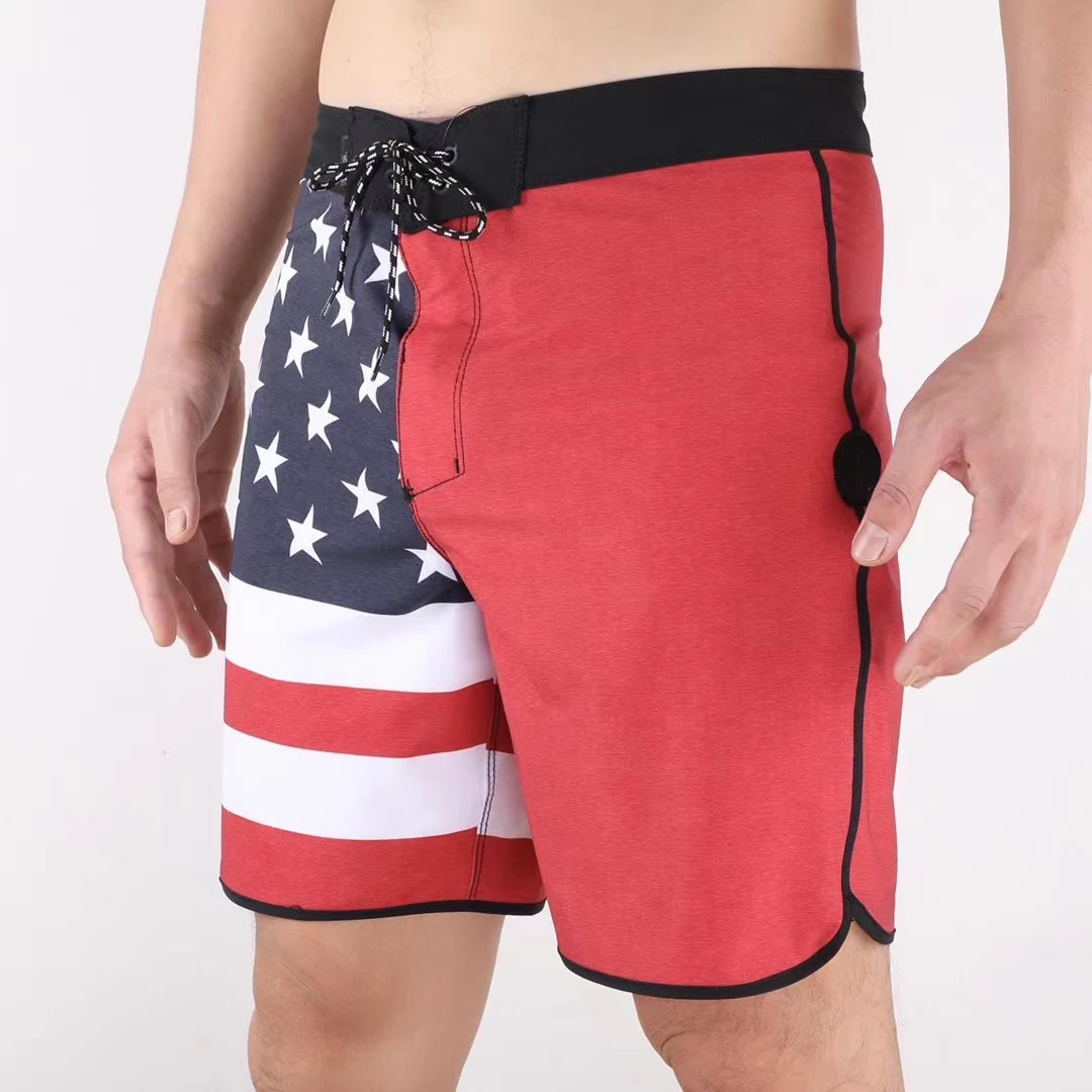 Summer New Fashion Brand Men Beach Shorts Bermuda Board Shorts Swim Shorts Waterproof Quick Dry Casual Diving Surfwear Swimwear 3
