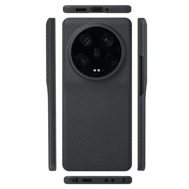 Coque Xiaomi 13 Fibre Carbone - Ultra Légère 12g Protection Mince Rouge/noir