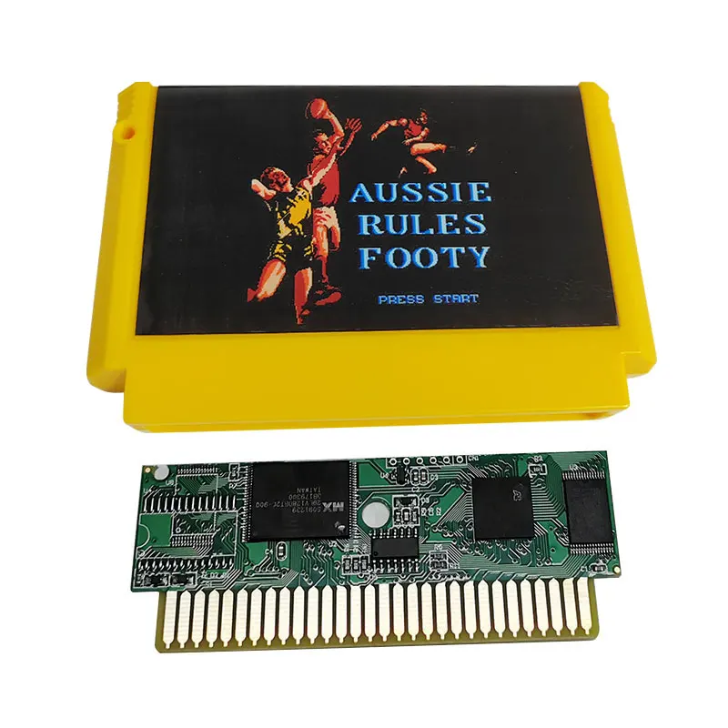 Cartuccia Di Gioco Aussie A Righe Footy 60P Per Console Per Videogiochi A 8 Bit