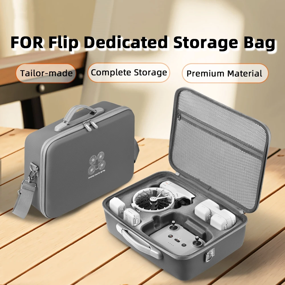 For DJI Flip organizer bag with screen remote control handbag portable case shoulder crossbody bag accessories