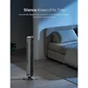 Dreo 120° Oscillating Tower Fan, 42 Inch Bladeless Fan for Bedroom, 25dB Quiet DC Motor, Standing Fan with Remote 5