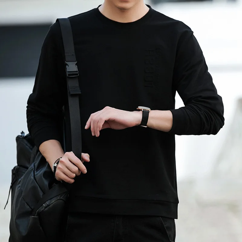 

Hot Sale Spring New Fashion Men Hoodies Men Leisure Long Sleeve Sweatshirts 30046