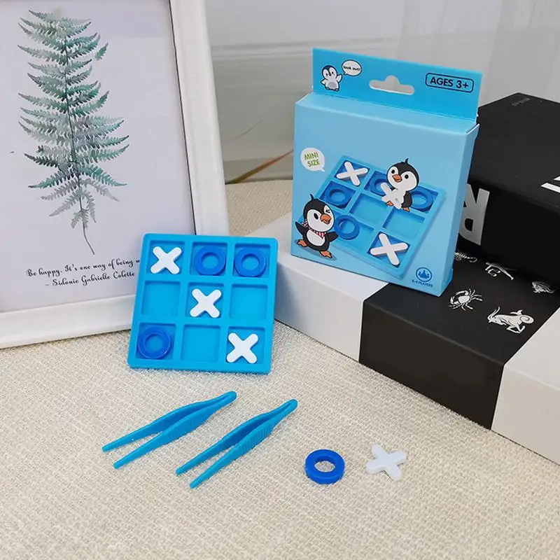 Parent-Child Interaction Leisure Board Game Thinking Training Developing Intelligent Educational Toys OX Chess 2