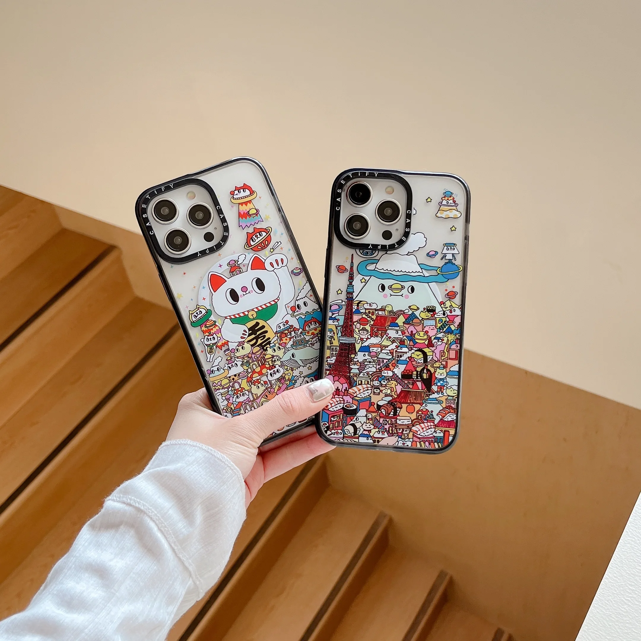 CASETIFY cute cat For Magsafe Phone Cases For iPhone 14 13 12