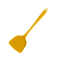Yellow Silicone Non - Stick Heat - Resistant Kitchen Utensils Set (Spatula x1)