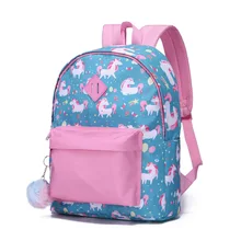 

2022 Children Unicorn Backpack New School Bags for Girl Primary Secondary School Students Gift Large Capacity