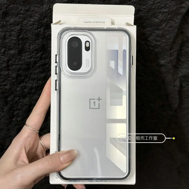 Transparent Shockproof TPU Case with Stunning 2-in-1 Design
