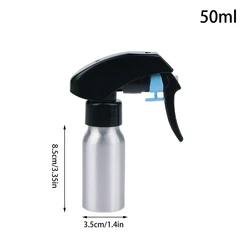 Premium Corrosion - Resistant Aluminum Spray Bottles - Refillable and Portable Sanitizer Containers (50ml)