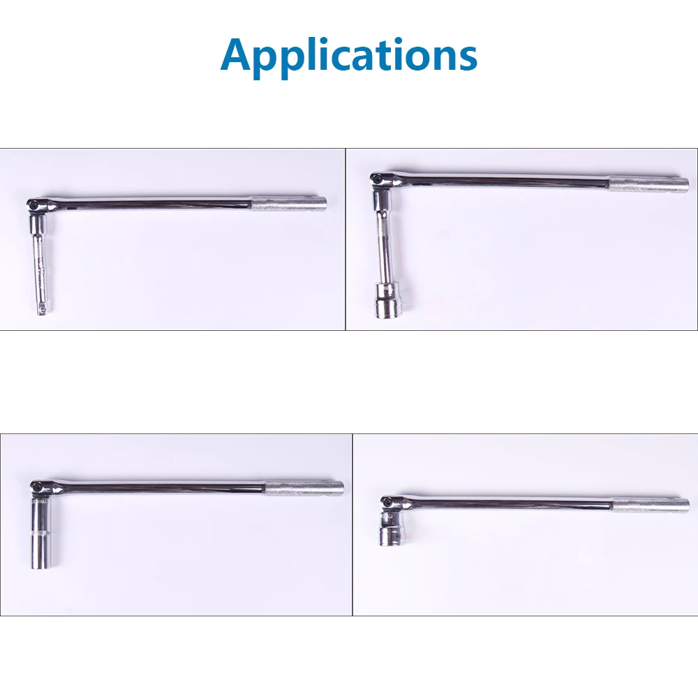 1/2 F Rod 15" 380mm / 18" 430mm long Force Bar Activity Head Socket Wrench with Strong Force Lever Steering Handle For Repairing socket wrench set,socket wrench