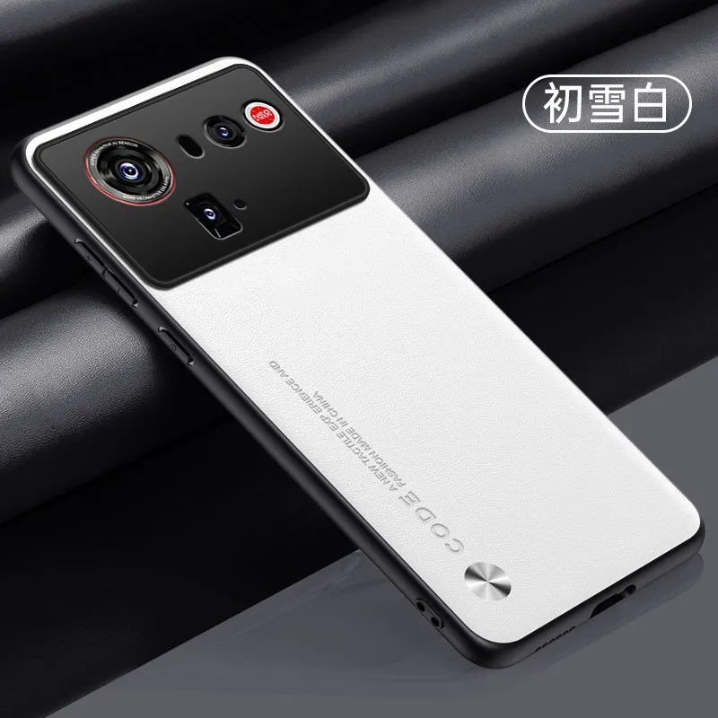 ZTE Nubia Z80 Ultra Premium Plain PU Leather Shockproof Protective Cover
