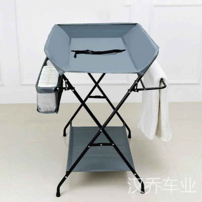 Child Care Table Baby Diaper Table Touch Newborn Baby Portable Foldable Diaper Changing