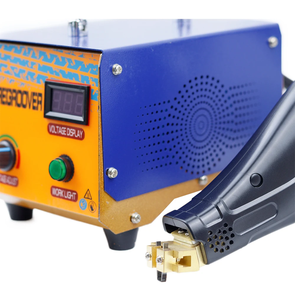 TR-1KW Digital Tire Slotting Machine Truck Car Wheel Rubber Engraving Electromec